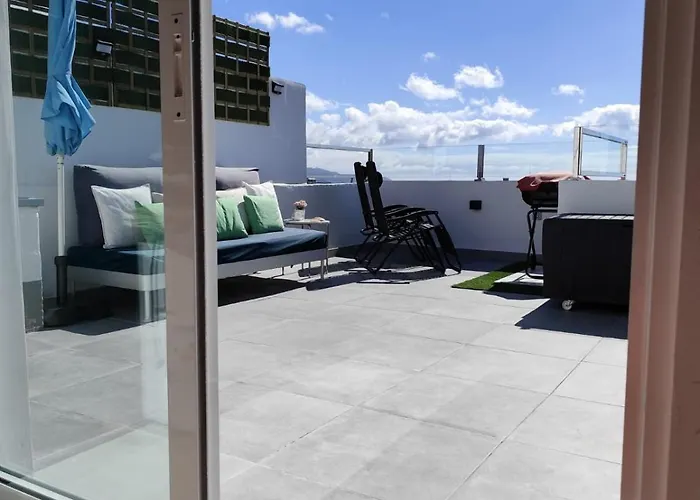 Апартаменты Atico Micaela. Terraza Y Vistas Санта-Крус-де-Тенерифе