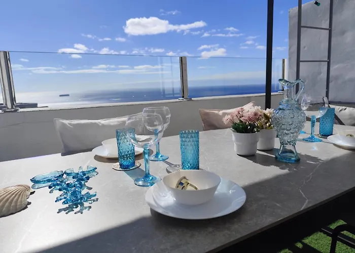 Апартаменты Atico Micaela. Terraza Y Vistas *