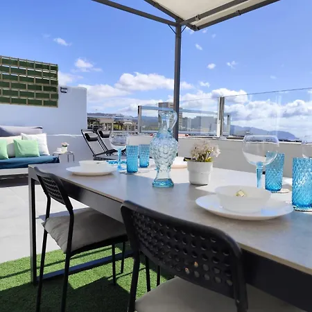 Atico Micaela. Terraza Y Vistas Santa Cruz de Tenerife