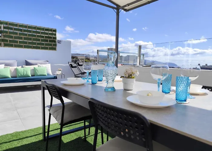 Atico Micaela. Terraza Y Vistas Santa Cruz de Tenerife